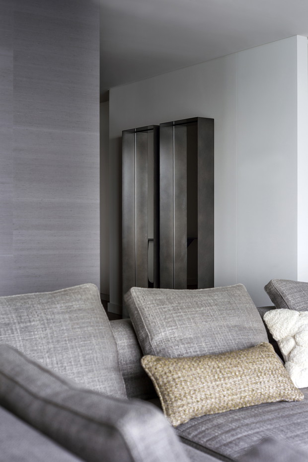Apartament przy Złotej, projekt: mow.design studio, stylizacja Anna Salak