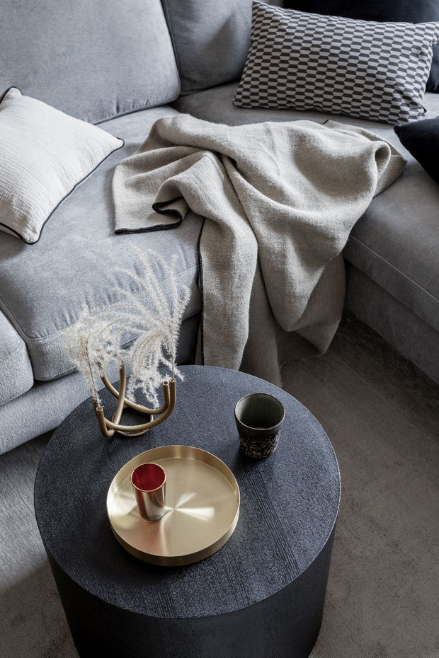 Mieszkanie na osiedlu Ażurowych Okiennic, projekt: Kamińska Stańczak Design, Stylistka: Eliza Mrozińska