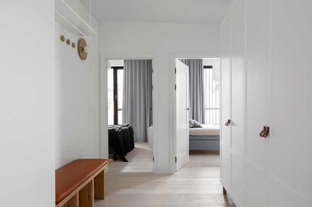 Wakacyjny apartament w Gdańsku, projekt: Roksana Dobrzyńska, Nor studio