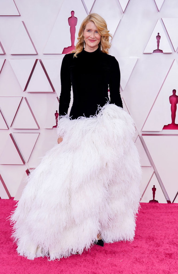 Oscary 2021: Laura Dern w sukni Oscar de la Renta