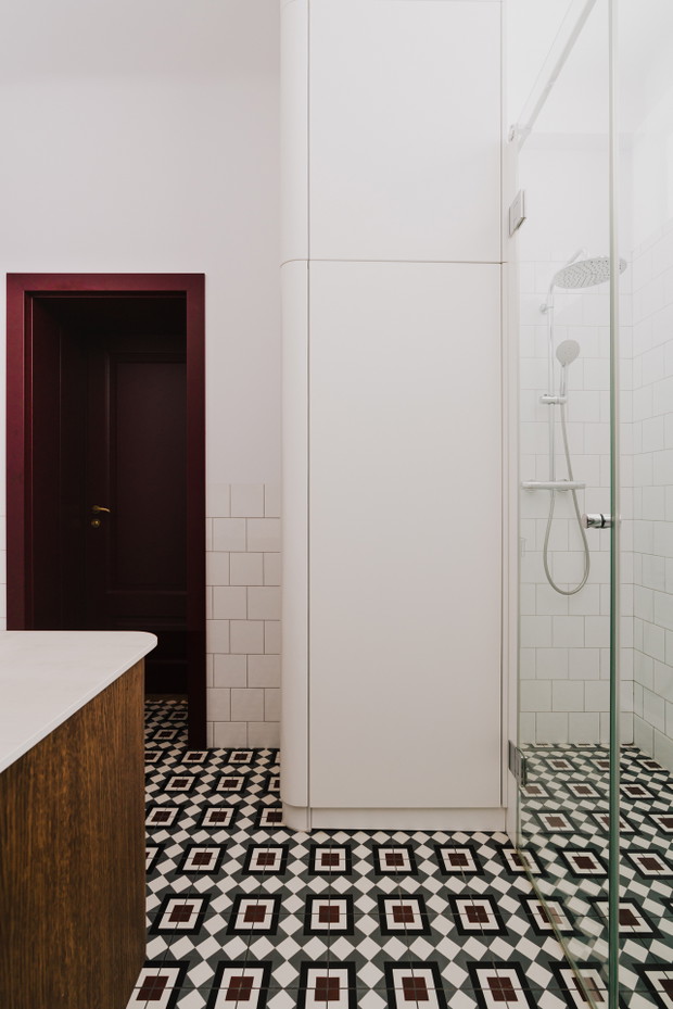 75m2 w kamienicy, projekt: Schudy Studio