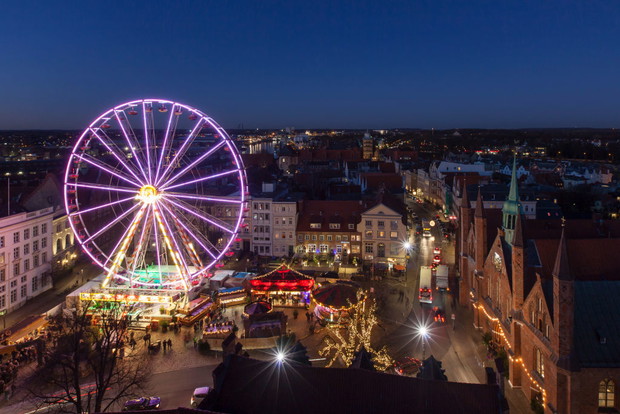 Jarmark świąteczny w Lubece