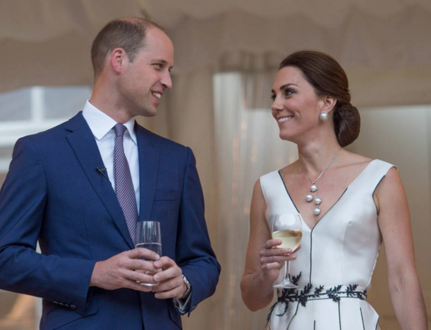 Kate Middleton i książę William, 2017 rok.