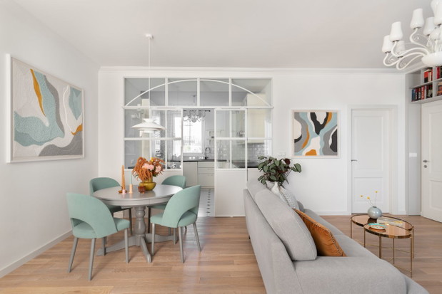 Metamorfoza mieszkania na Żoliborzu, realizacja: GOOD VIBES Interiors