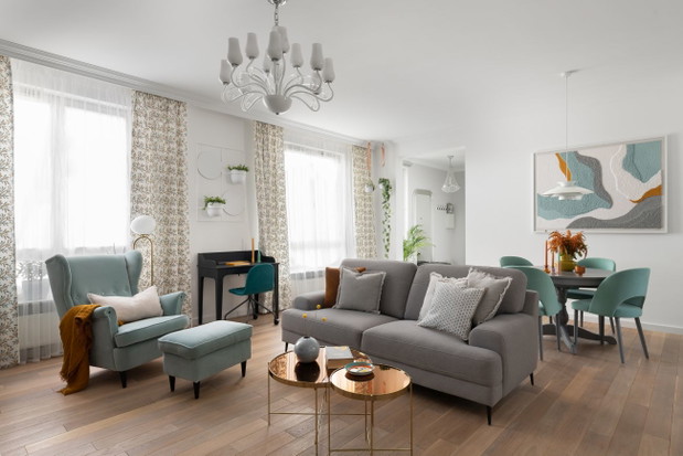 Metamorfoza mieszkania na Żoliborzu, realizacja: GOOD VIBES Interiors