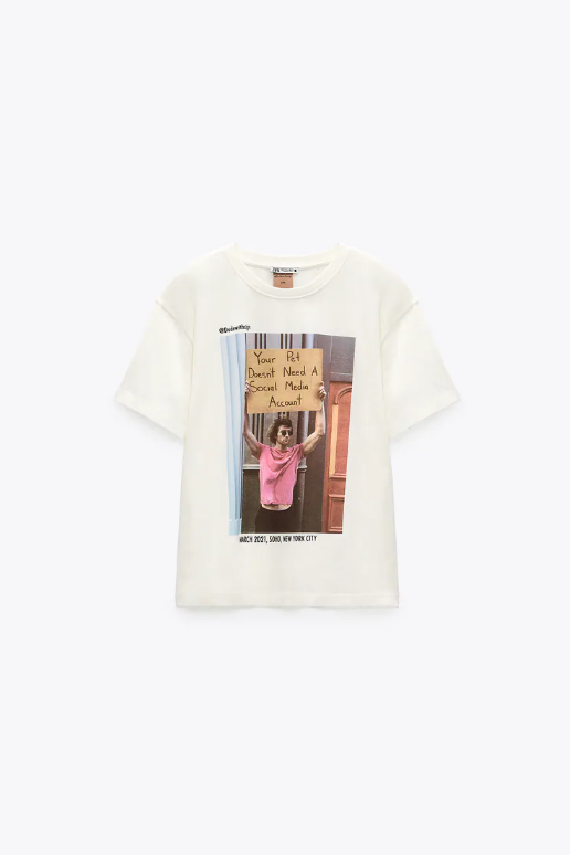 Nowości Zara: T-shirty z @dudewithsign