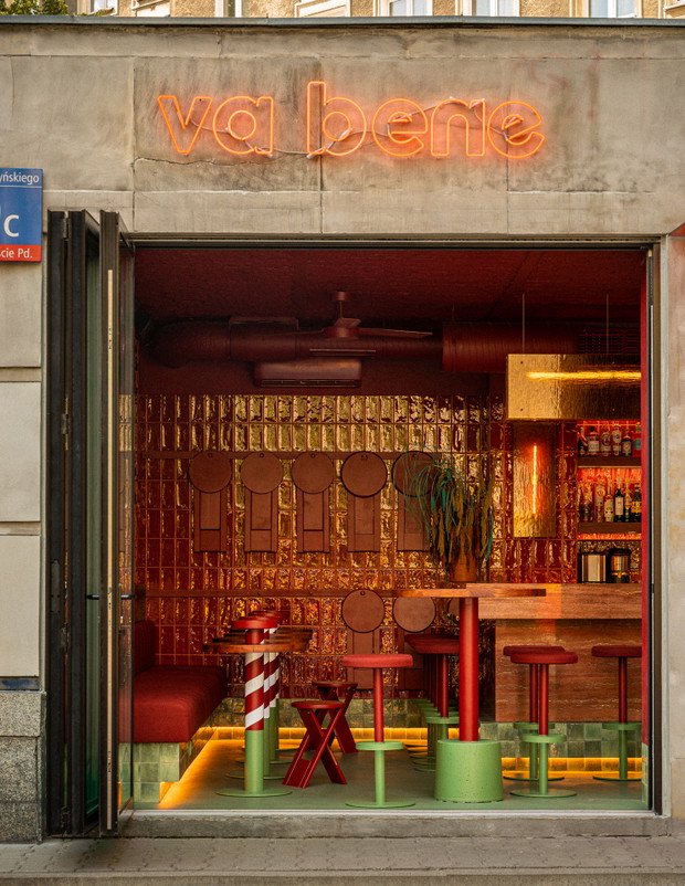 Va Bene Cicchetti, projekt: NOKE Architects