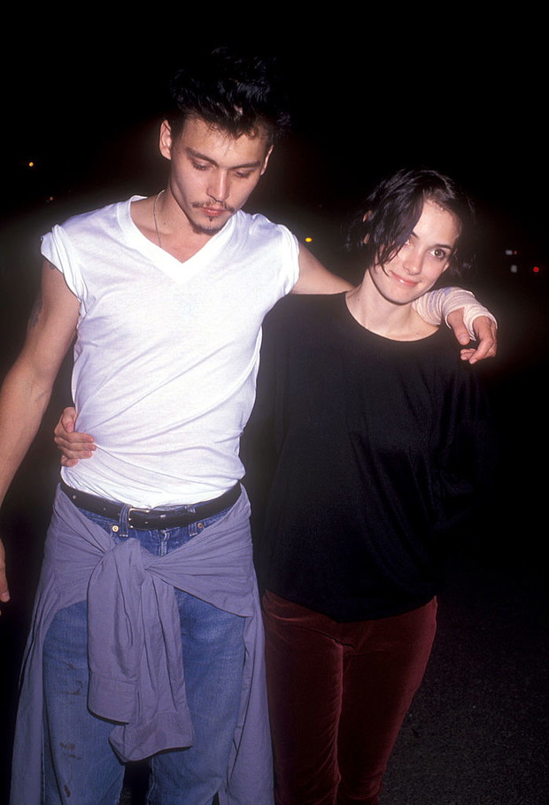 Winona Ryder i Johnny Depp