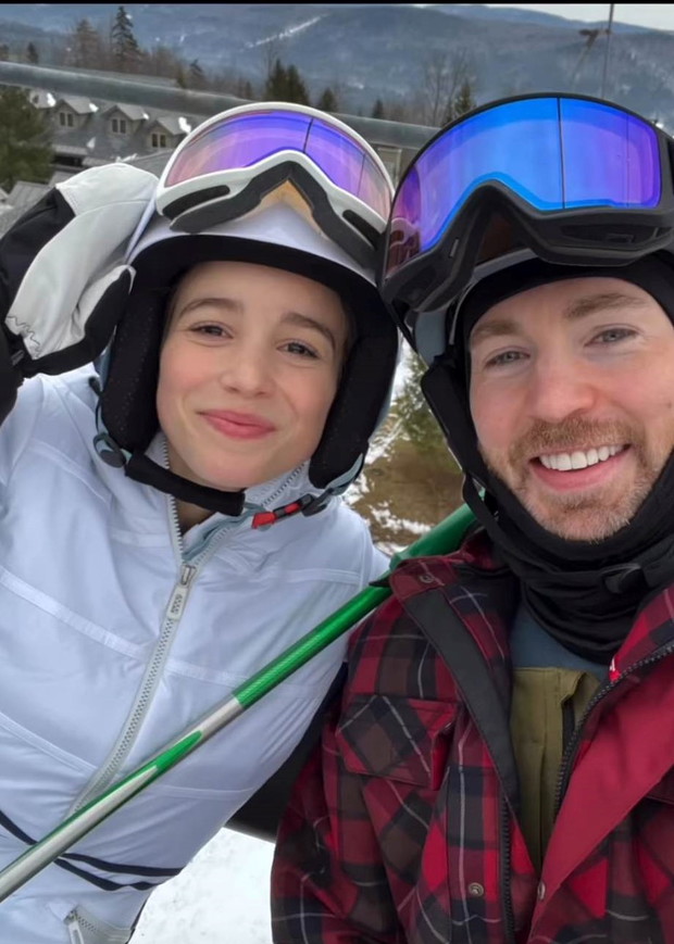 Chris Evans i Alba Baptista