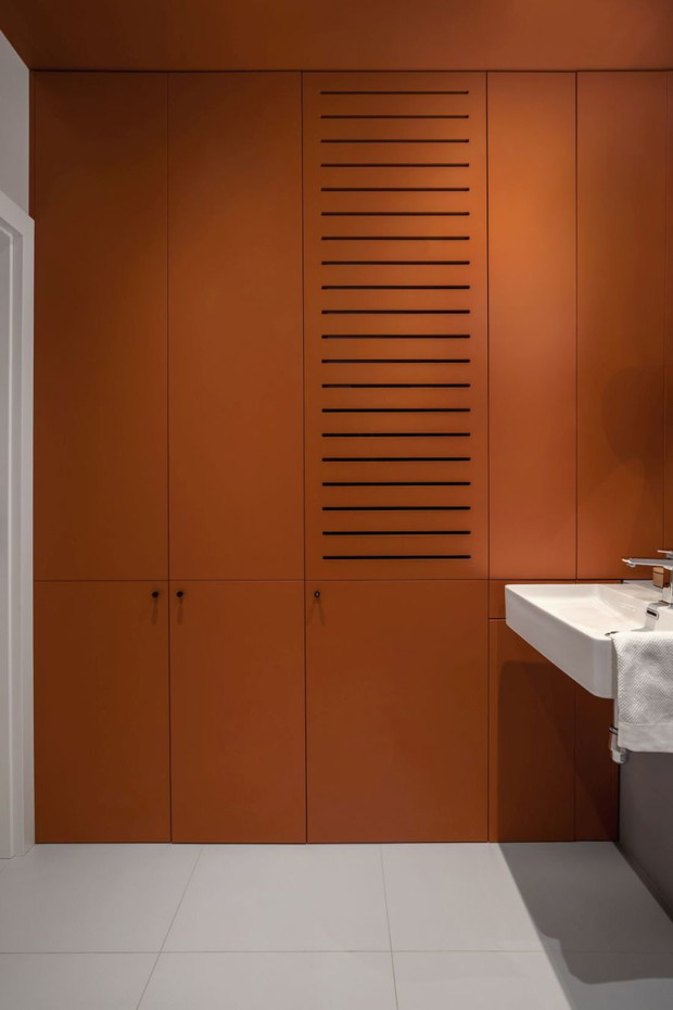 Łagodne pastele w domu prawniczki, projekt wnętrza: Małgorzata Kasperek, architekt wnętrz Decoroom, Projekt kuchni: Katarzyna Fotek, architekt wnętrz Decoroom Kitchen