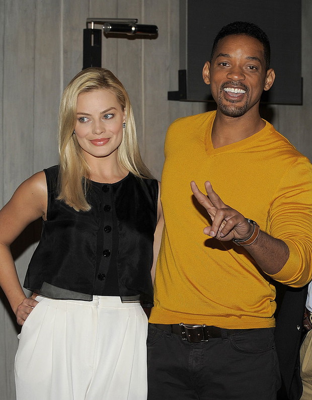 Margot Robbie i Will Smith (2013)