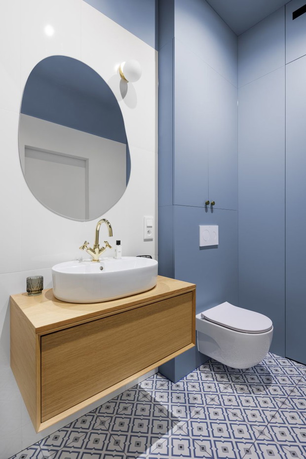 Mieszkanie w starym młynie we Wrocławiu, projekt: Ewa Grzywa, architekt wnętrz Decoroom