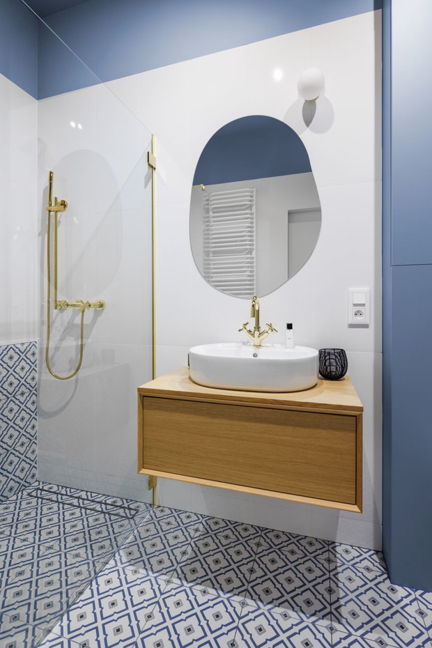 Mieszkanie w starym młynie we Wrocławiu, projekt: Ewa Grzywa, architekt wnętrz Decoroom