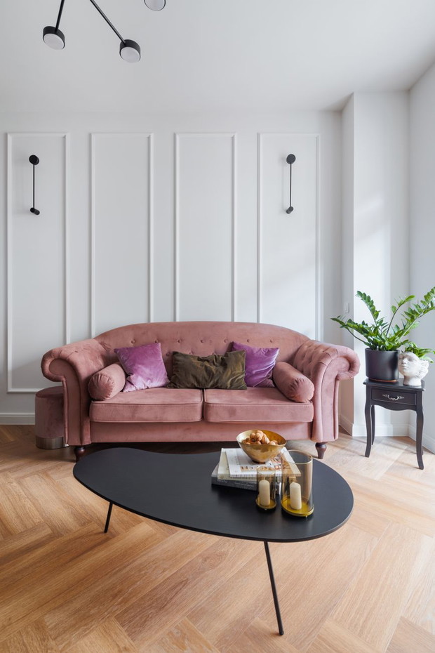 Mieszkanie w starym młynie we Wrocławiu, projekt: Ewa Grzywa, architekt wnętrz Decoroom