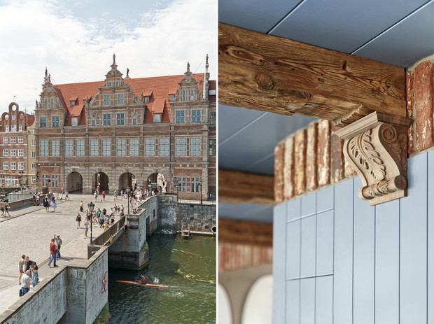 Mieszkanie na gdańskiej Wyspie Spichrzów , projekt: Jan Sikora, Sikora Wnętrza Architektura