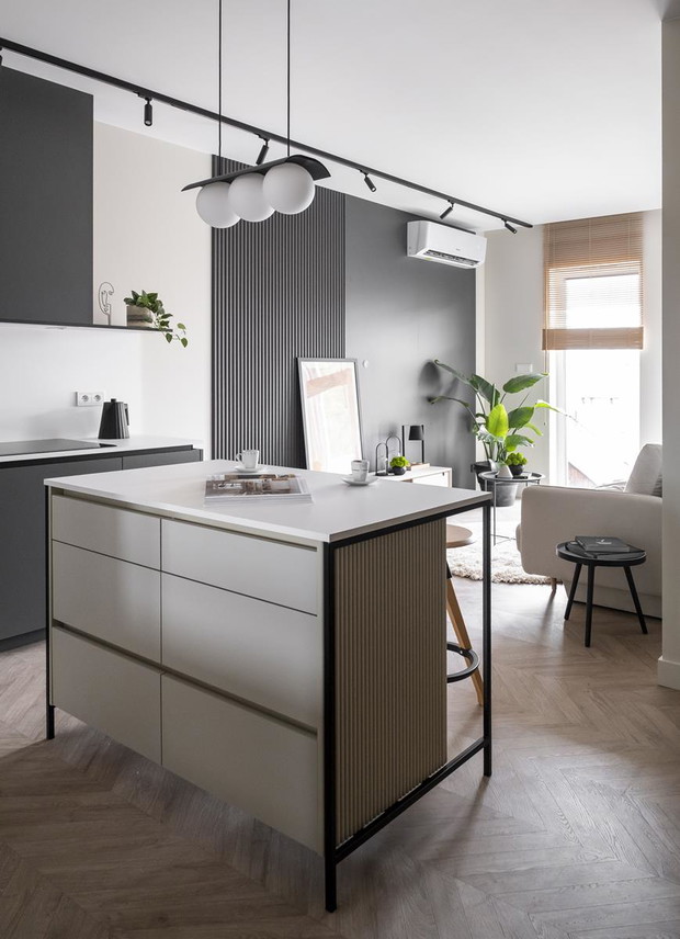 Mieszkanie na wynajem w Zielonej Górze, projekt: Design: Gołaska Studio