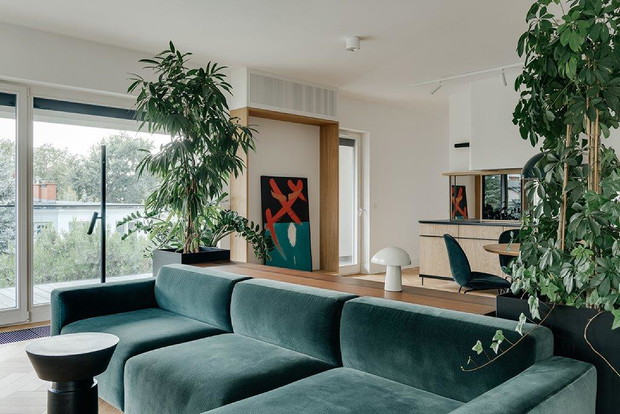 Apartament na Sadybie, projekt: Kossowska pracownia