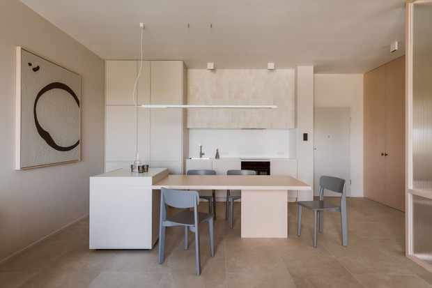 Mieszkanie w Łodzi, projekt: 3XEL Architekci - Justyna Ławrynowicz i Patryk Ławrynowicz.