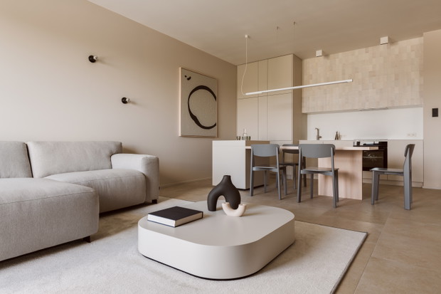 Mieszkanie w Łodzi, projekt: 3XEL Architekci - Justyna Ławrynowicz i Patryk Ławrynowicz.