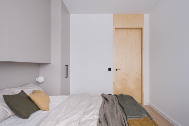 Mieszkanie z pistacjową zielenią, projekt: 3XEL Architekci