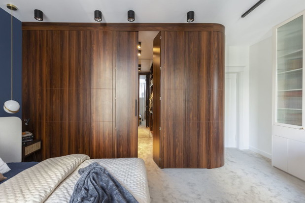 Apartament na Powiślu, projekt: Balicka Design