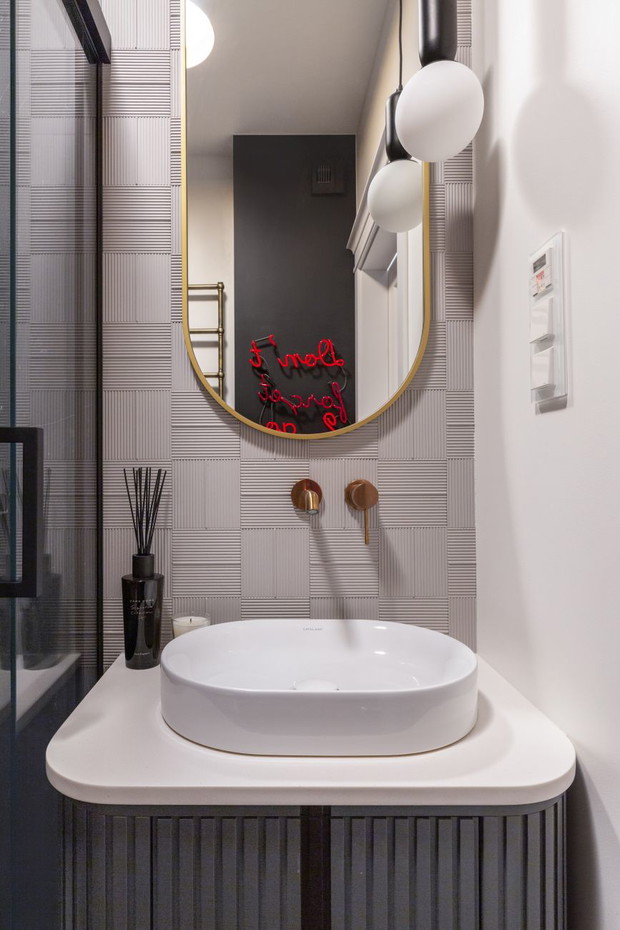 Apartament na Powiślu, projekt: Balicka Design