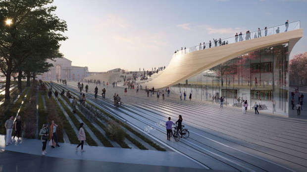 „Green Connect” w Wilnie, Zaha Hadid Architects
