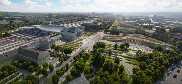 „Green Connect” w Wilnie, Zaha Hadid Architects