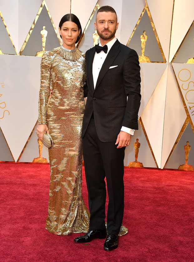 Jessica Biel i Justin Timberlake, 89. Ceremonia Oscarowa, 2017