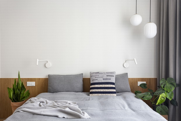 Mieszkanie dla rodziny, projekt: Dominika Wojciechowska z Nidus Interiors