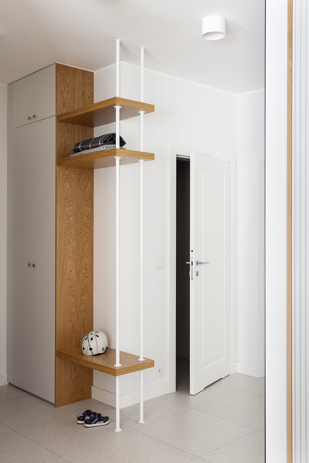 Mieszkanie dla rodziny, projekt: Dominika Wojciechowska z Nidus Interiors