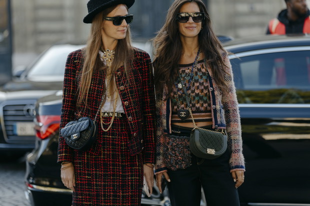 Żakiety i marynarki na ulicach stolic mody street style