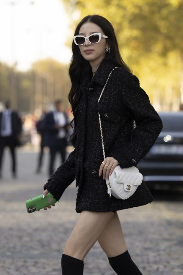 Żakiety i marynarki na ulicach stolic mody street style