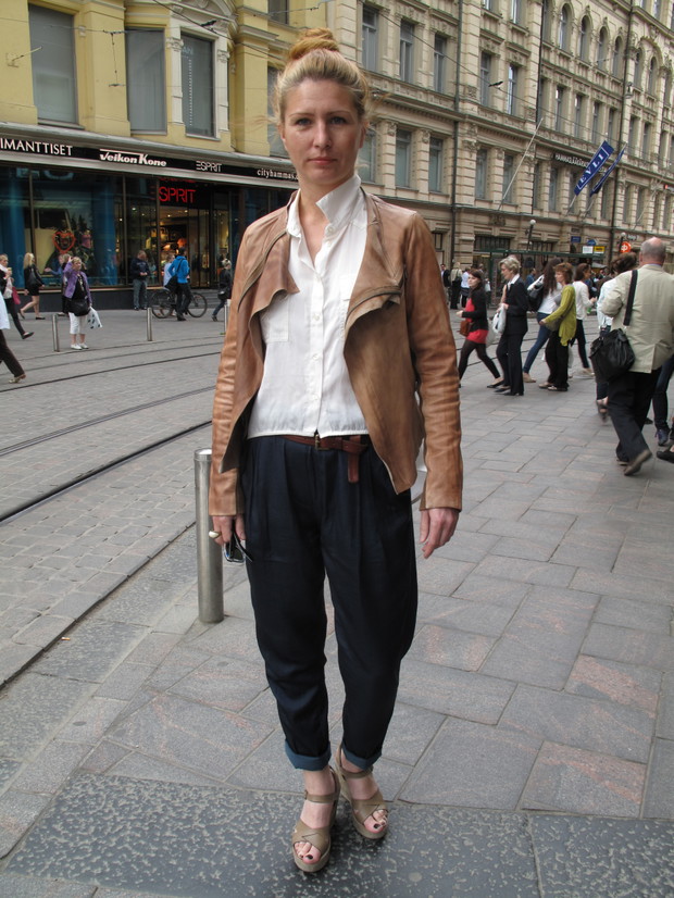 Street fashion w Helsinkach
