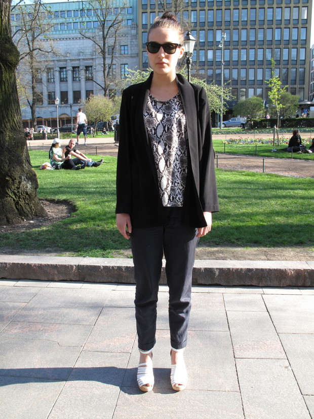 Street fashion w Helsinkach