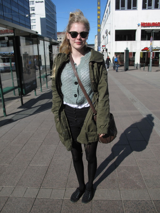 Street fashion w Helsinkach