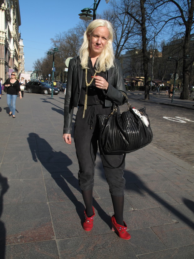 Street fashion w Helsinkach