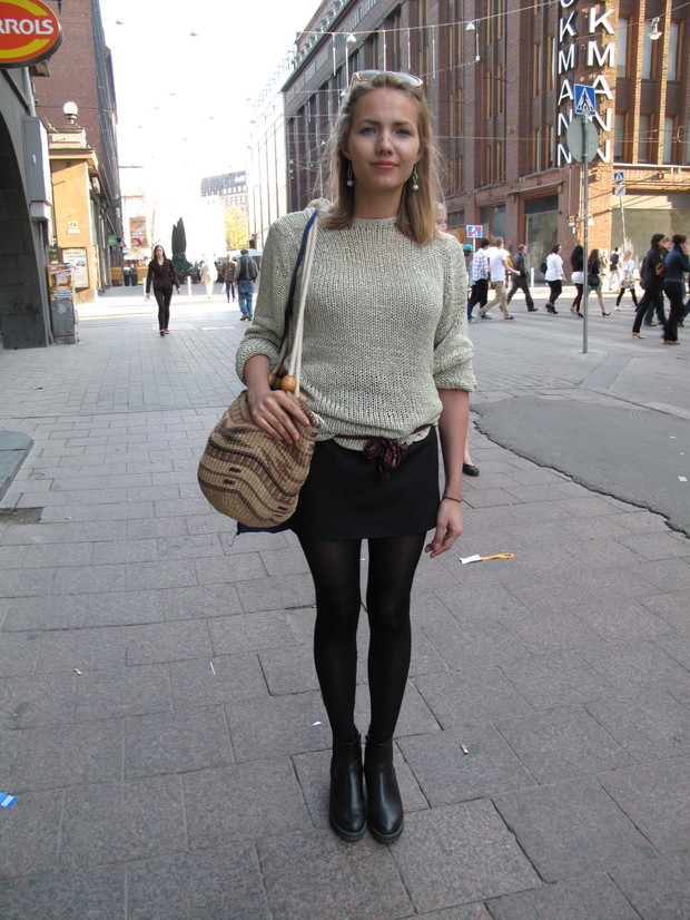 Street fashion w Helsinkach