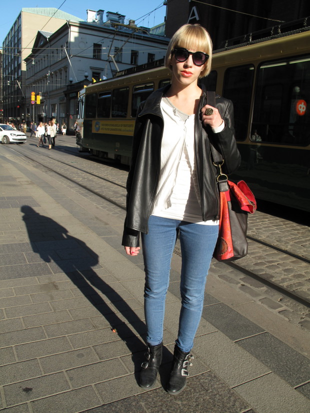Street fashion w Helsinkach