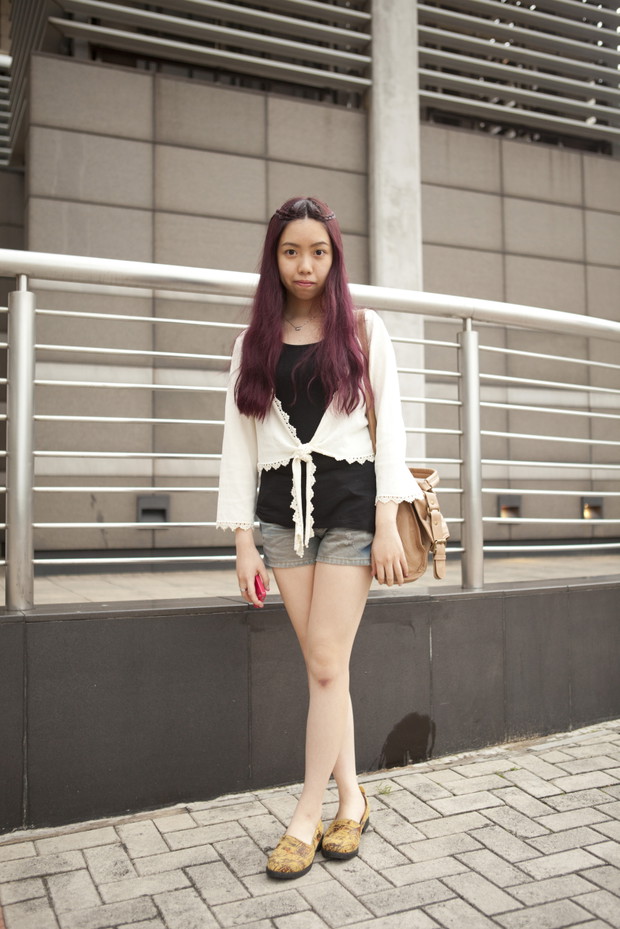 Street fashion z Hong Kongu