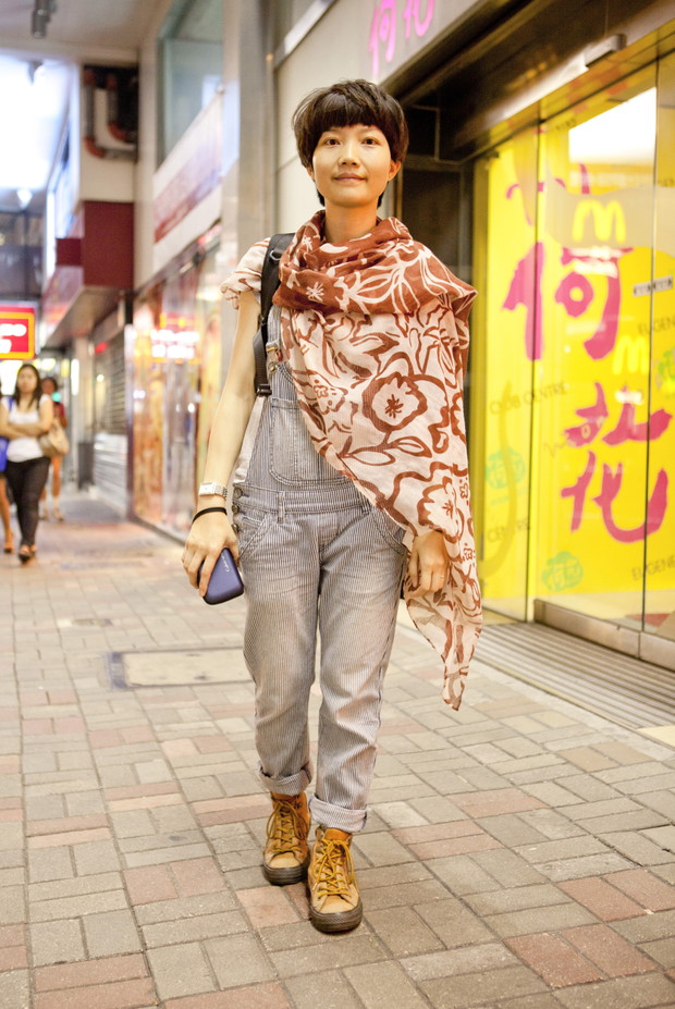Street fashion z Hong Kongu
