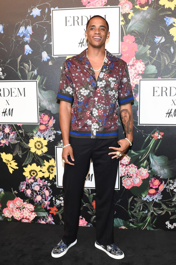 Gwiazdy na pokazie ERDEM x H&M - Cordell Broadus