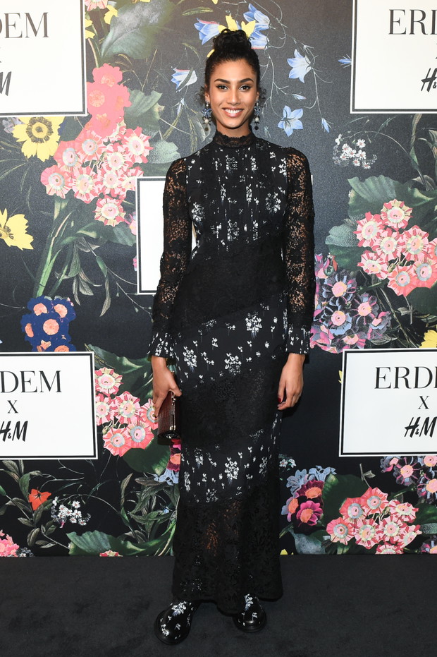 Gwiazdy na pokazie ERDEM x H&M