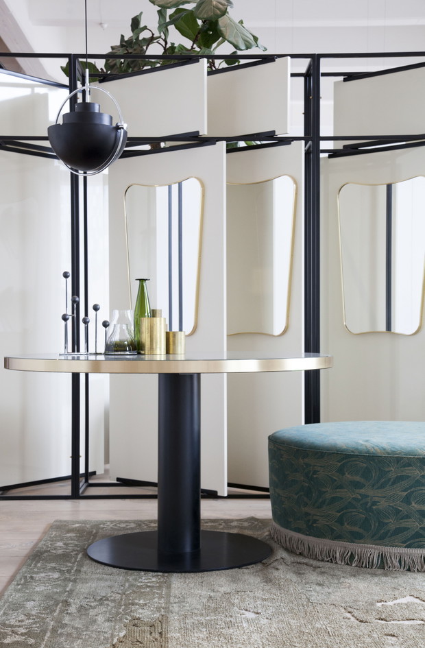 Kopenhaski showroom GUBI w letniej odsłonie