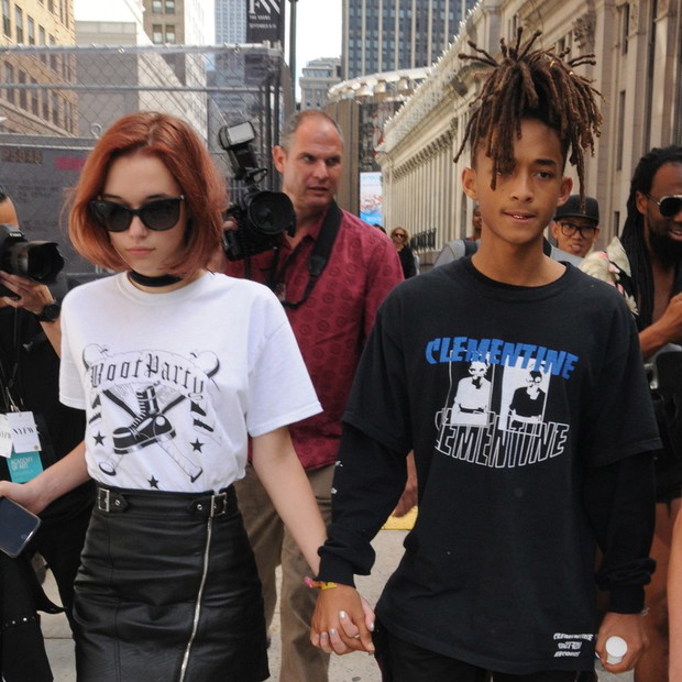 Sarah Snyder i Jaden Smith