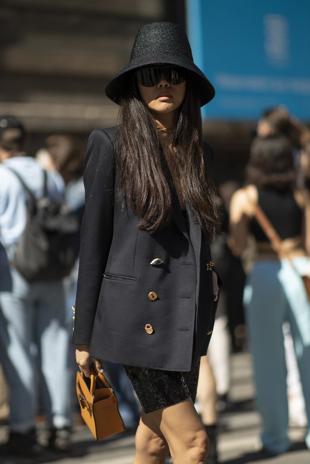 Przegląd stylizacji z paryskiego tygodnia mody haute couture street style