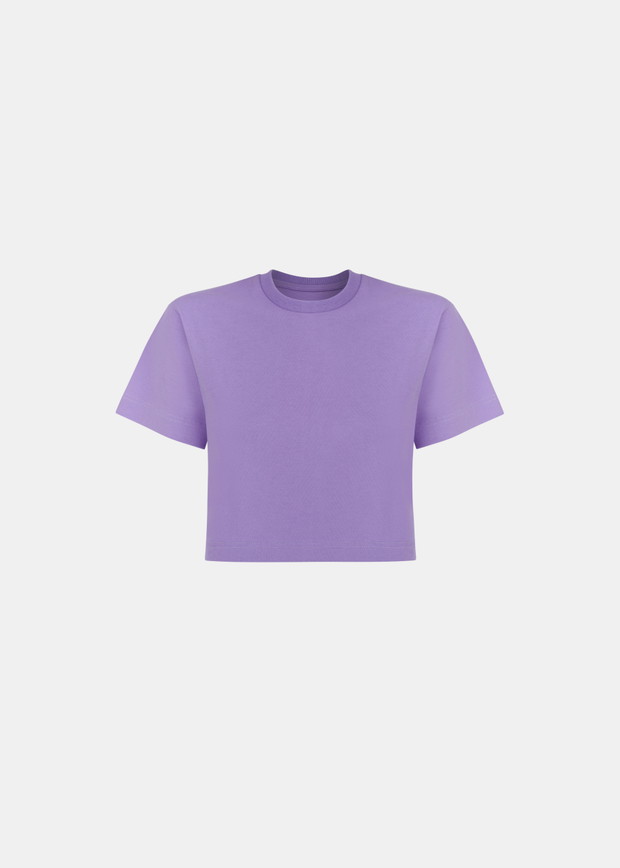 LAY ORGANIC T-SHIRT VIOLET