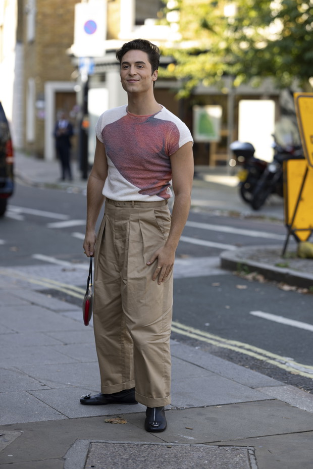 Street fashion na London Fashion Week SS24