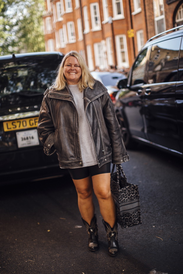 Street fashion na London Fashion Week SS24