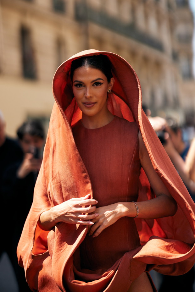 Street fashion Paris Haute Couture week jesień-zima 2024/2025